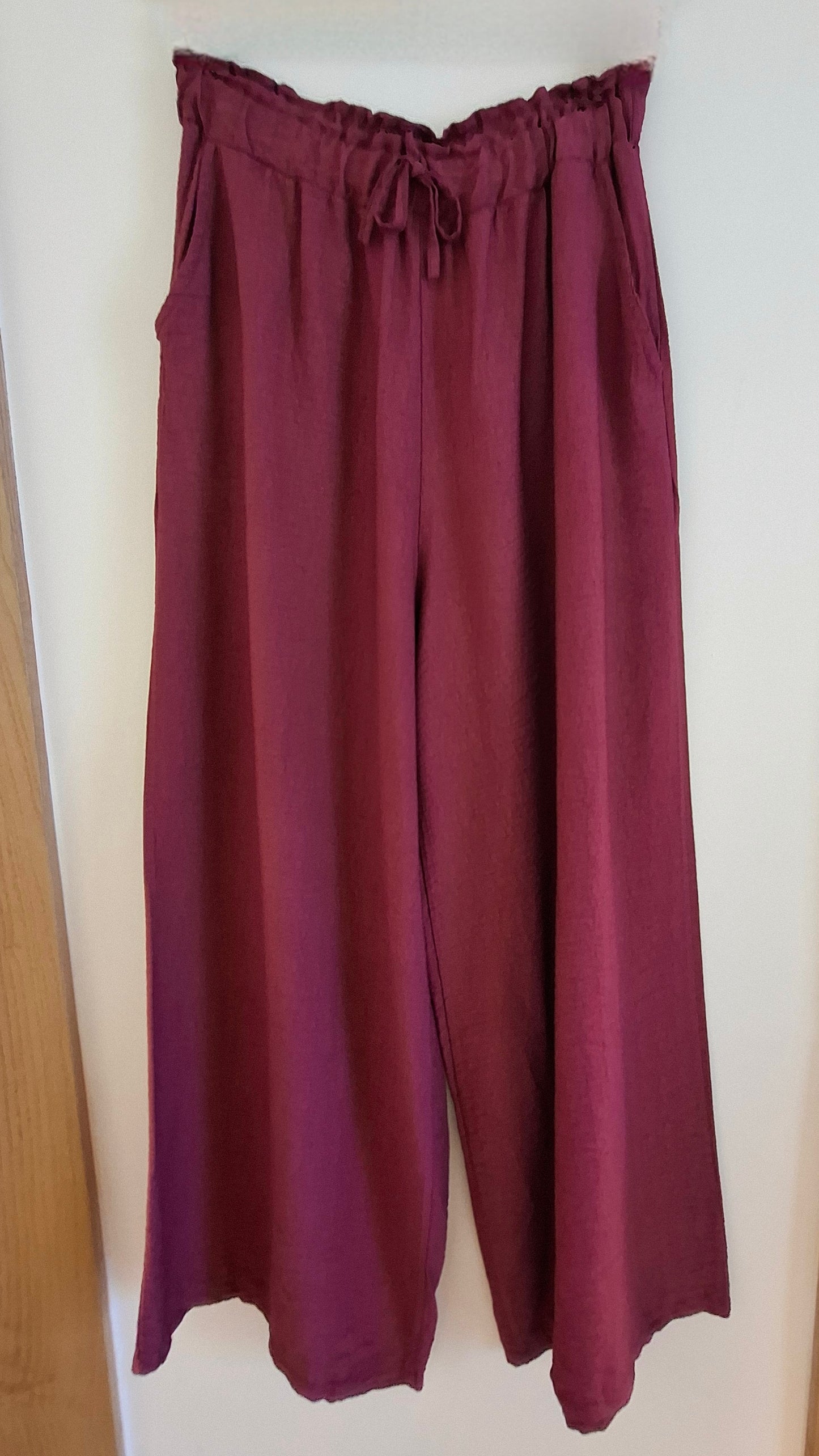 Pantalón Viena vino