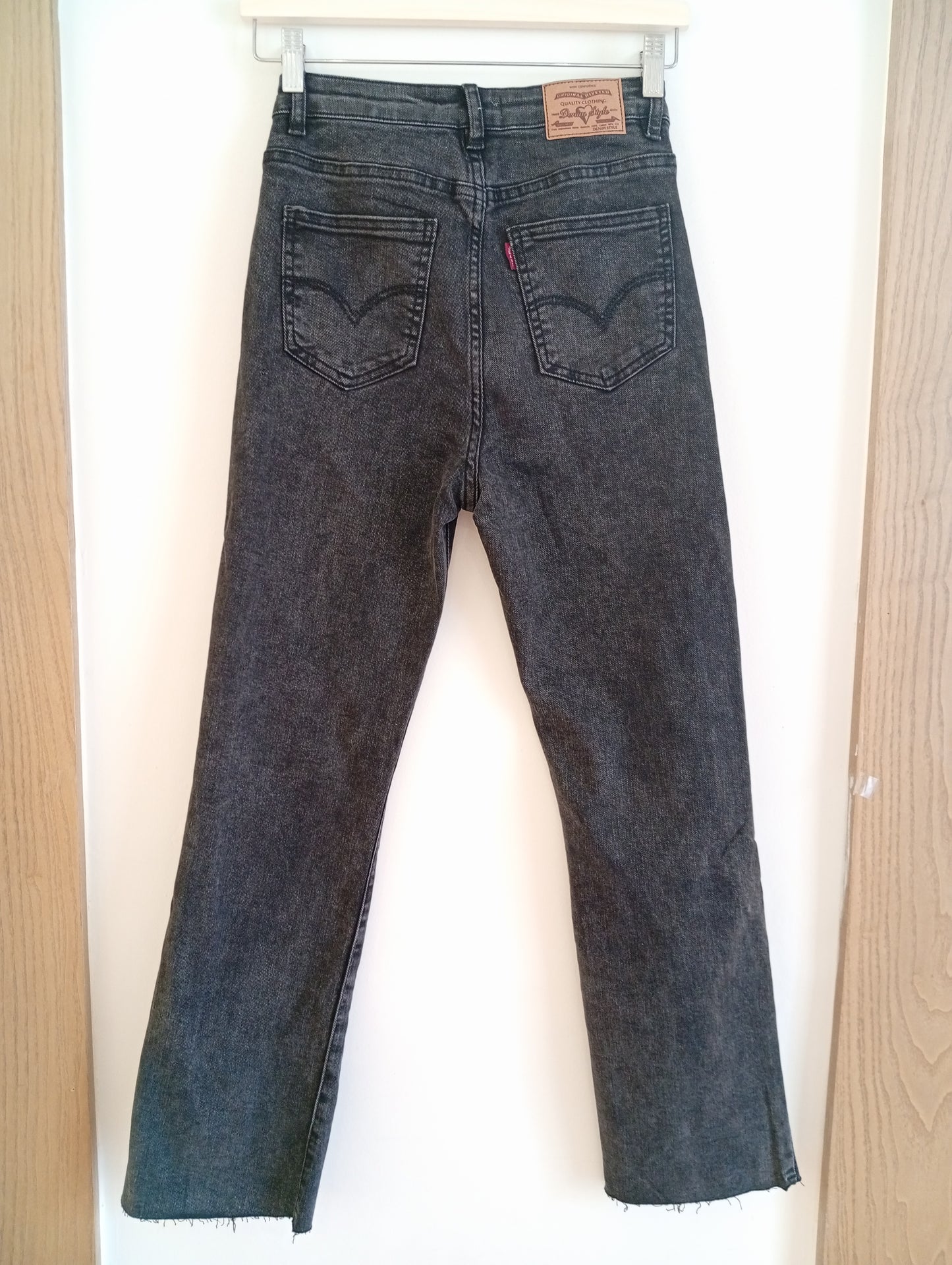 Pantalón vaquero Figs negro