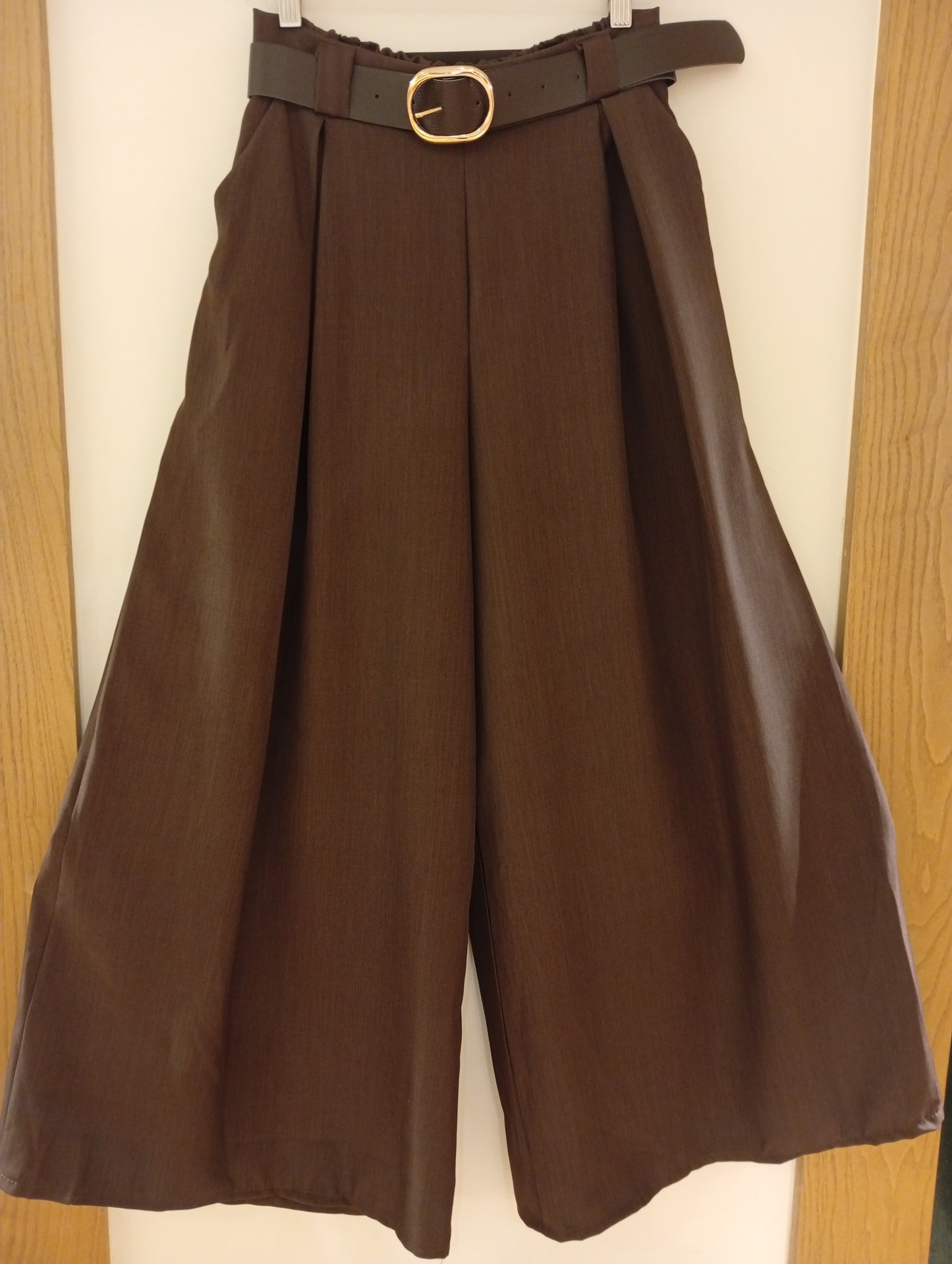 Pantalón ancho Navy marrón