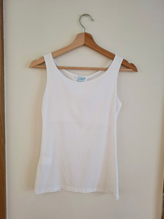 Camiseta básica tirante blanco