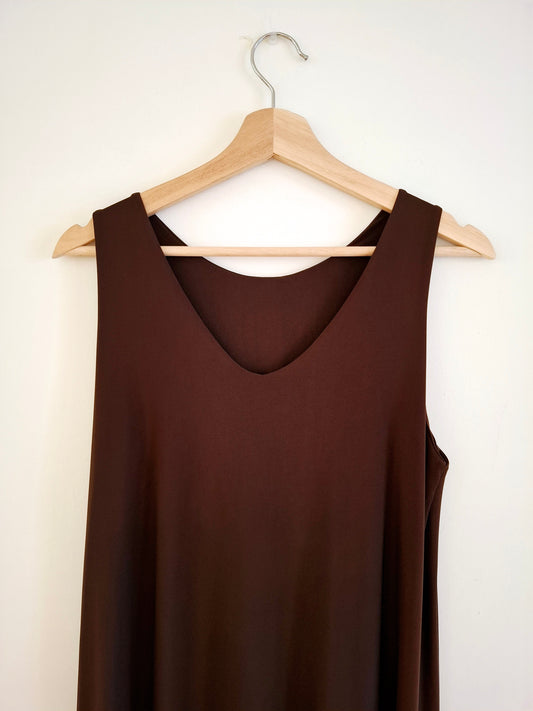 Vestido Sicilia marrón