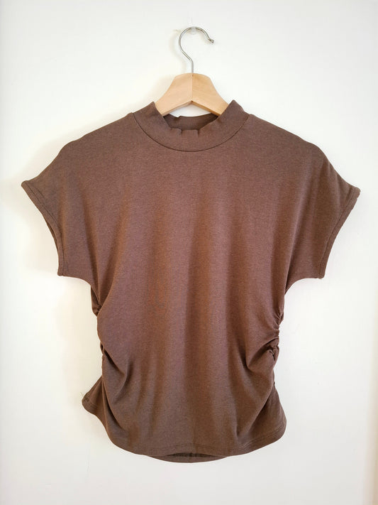 Camiseta Sault café