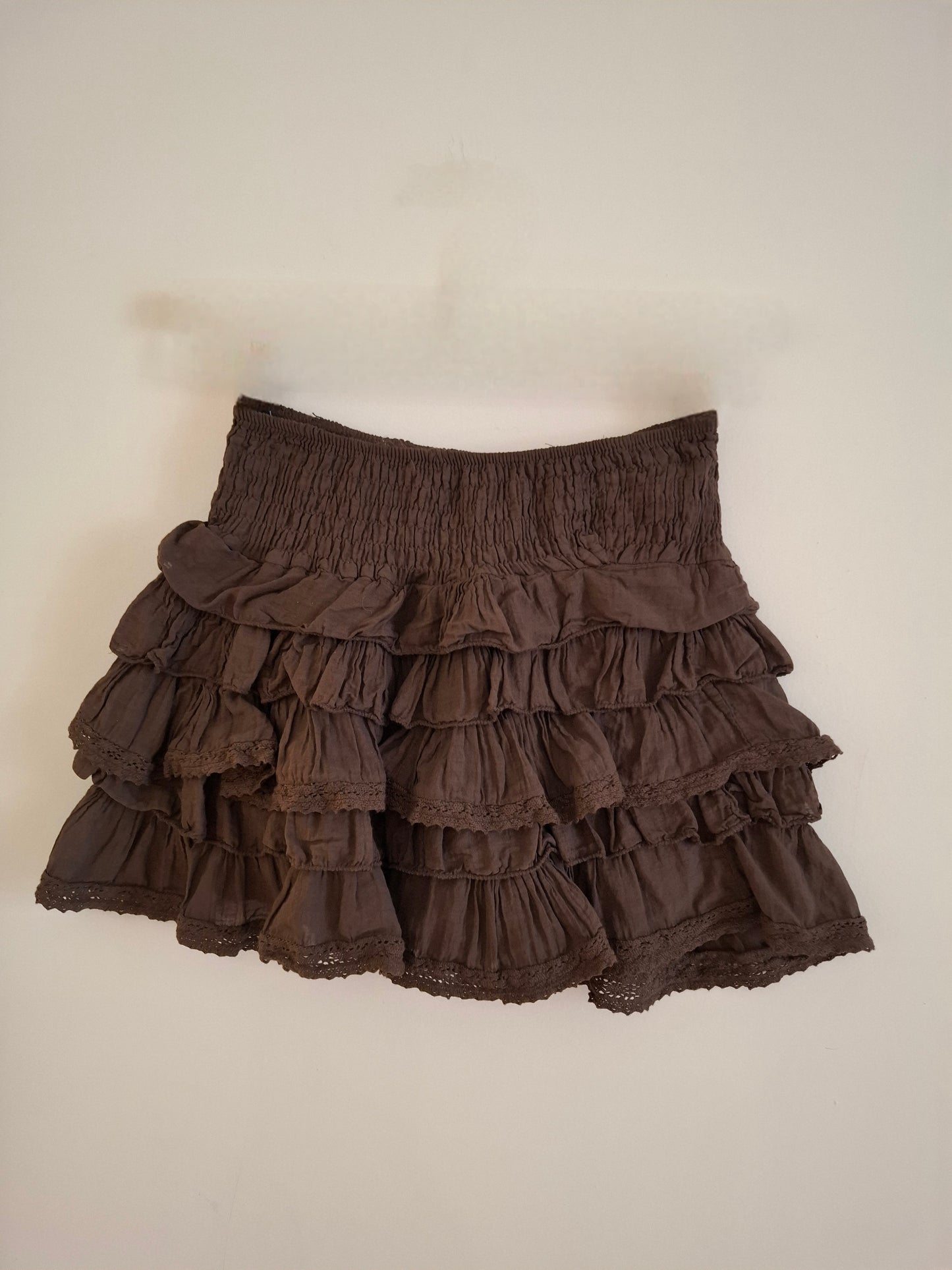 Falda Nerea marrón