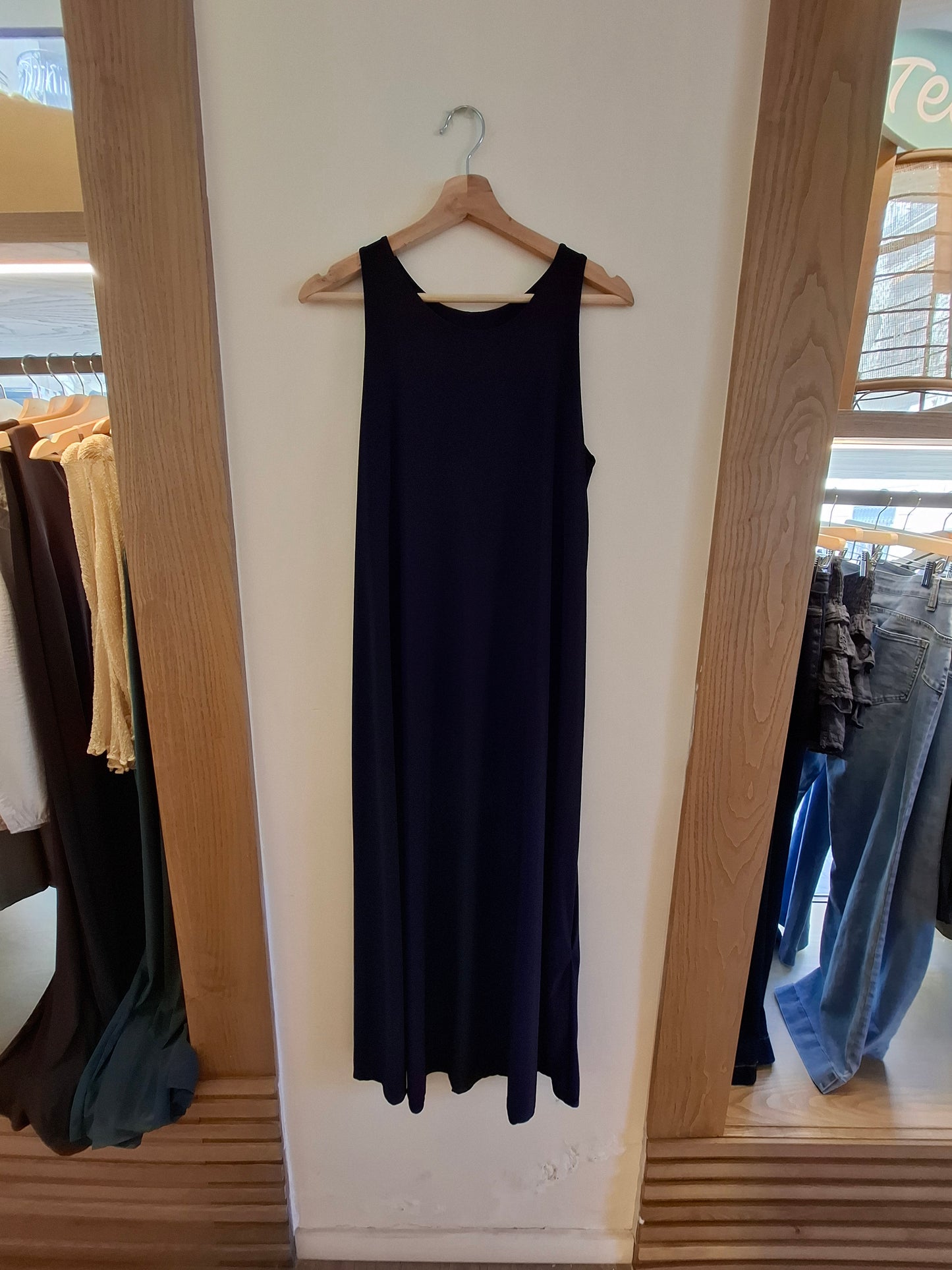 Vestido Sicilia azul marino