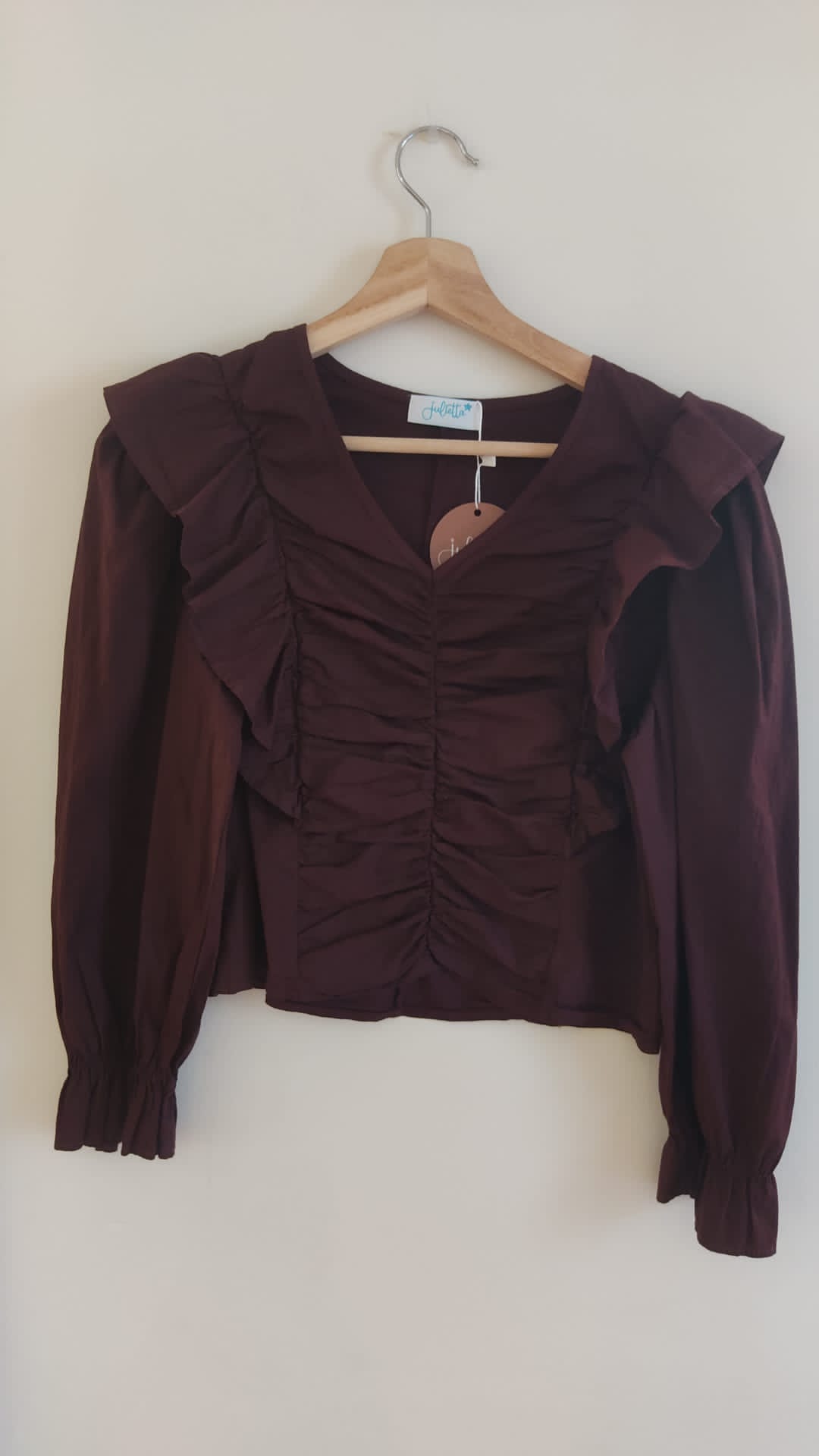 Blusa Matilda color granate