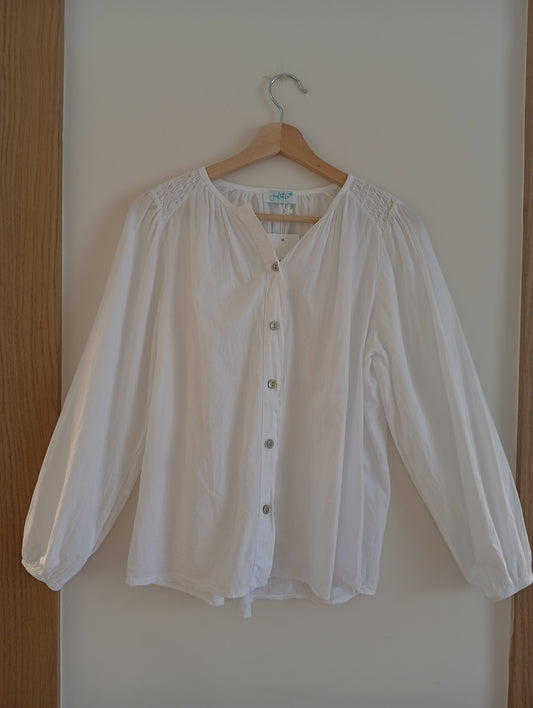 Blusa Acorn blanca