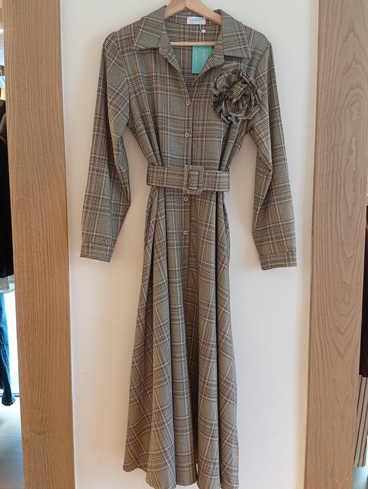 Vestido Hazel geométrico