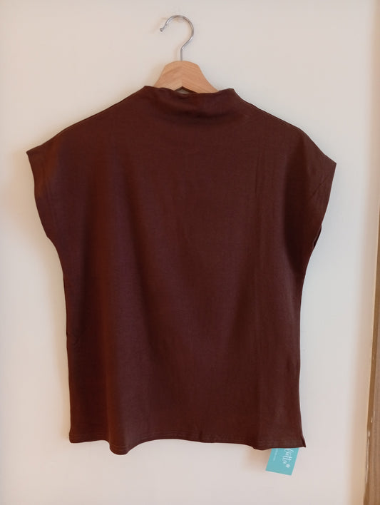 Camiseta Figs marrón