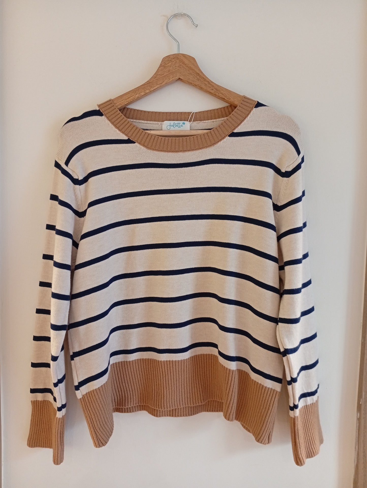 Jersey Navy Beige