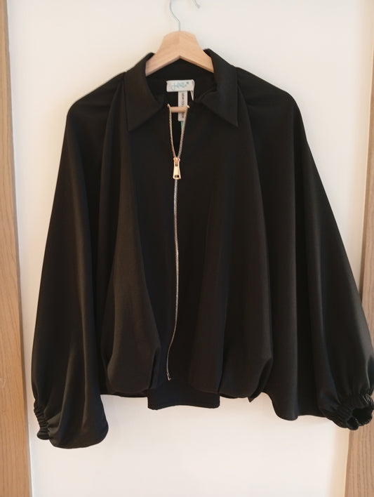 Bomber Pumpkin negro