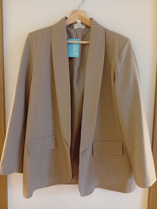 Blazer Navy Beige
