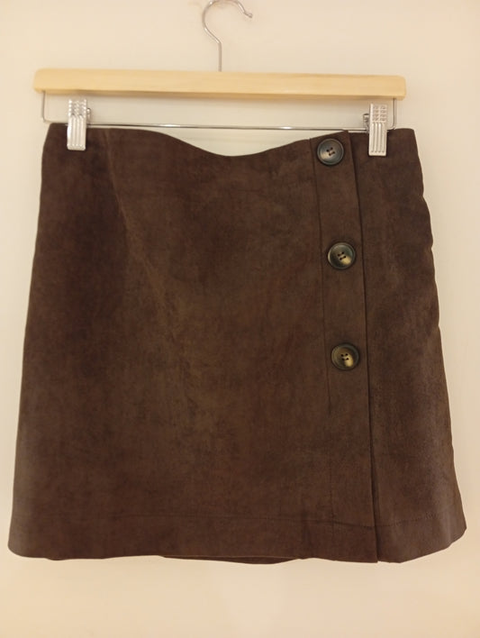 FALDA NOELIA MARRÓN
