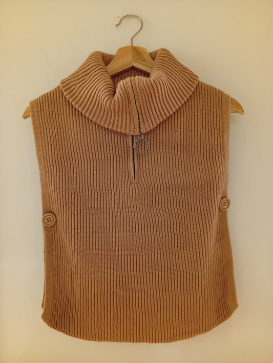 CHALECO BEA CAMEL