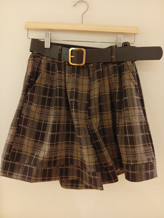 FALDA PANTALÓN FIONA CUADROS