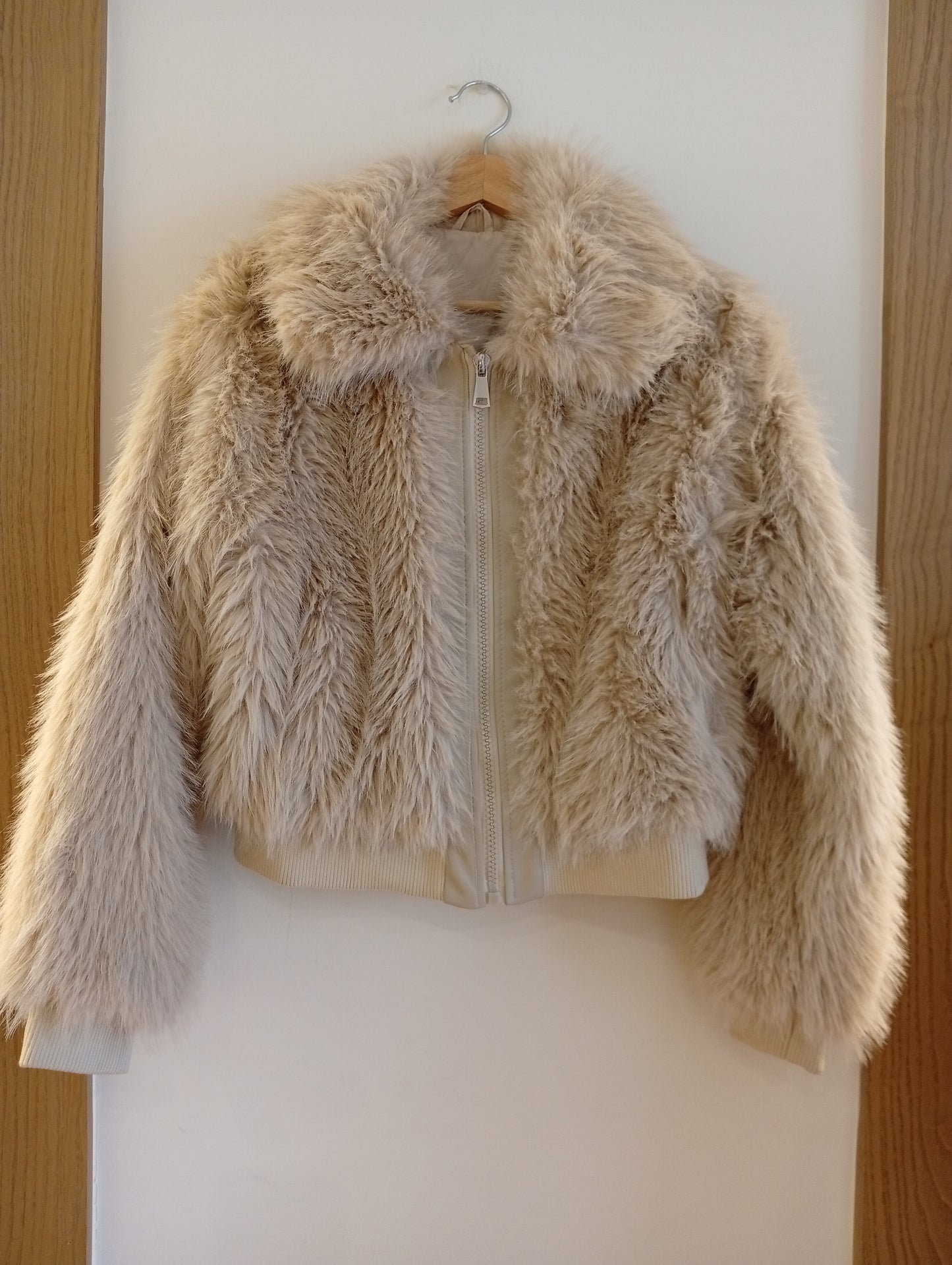Chaqueta Fur Beige