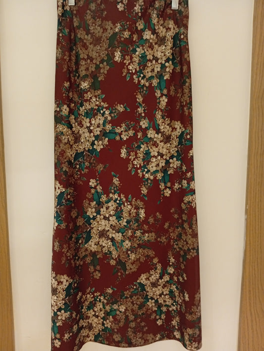 Falda Eira marrón rojizo