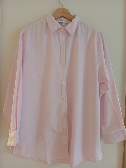 Camisa Lisa Daila rosa