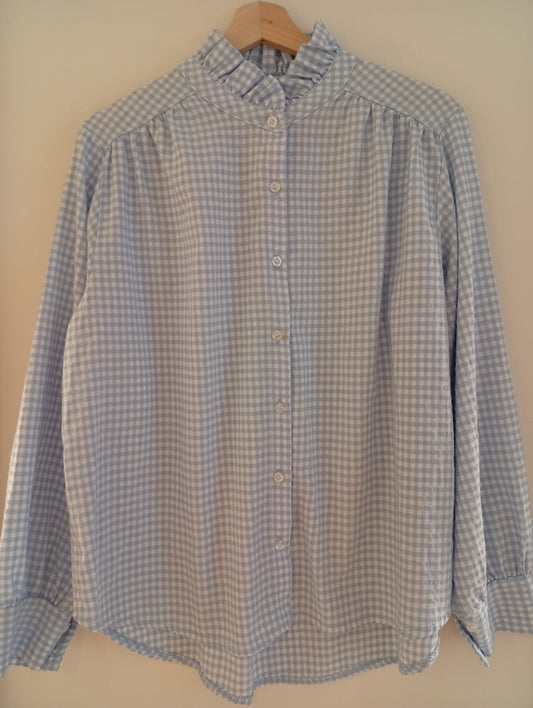 Camisa Azura azul claro