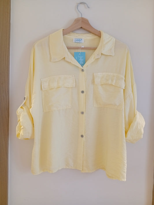 Camisa Petal amarillo